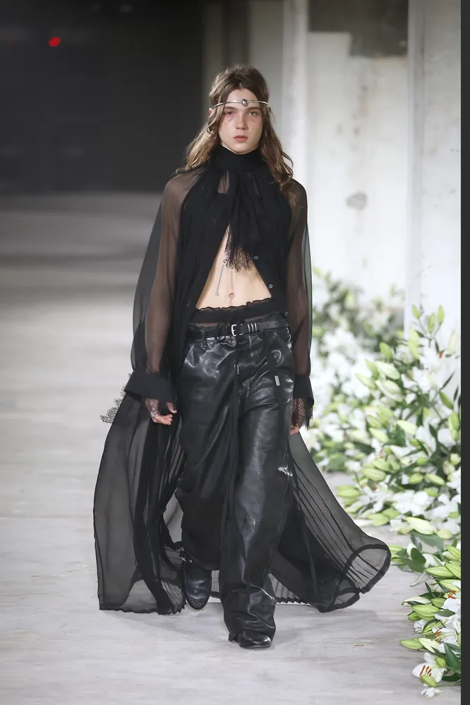 Ann Demeulemeester весна-лето 2025