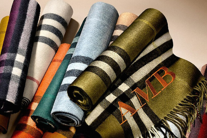 burberry scarf bar