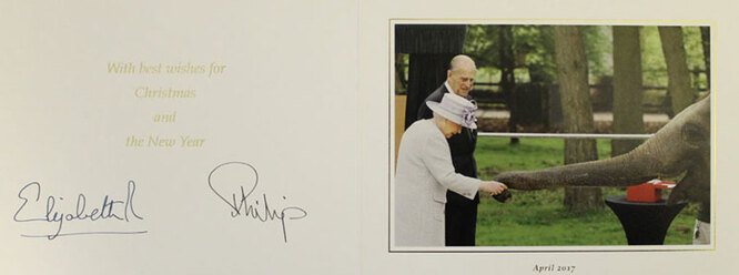 Самые трогательные открытки британской королевской семьи